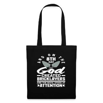 And on the 8th day, God created - Tote Bag - black - Front