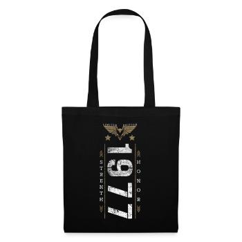 Limited Edition 1977 Strength and Honor Birthday - Tote Bag - black - Front