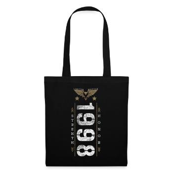 Limited Edition 1998 Strength and Honor Birthday - Tote Bag - black - Front