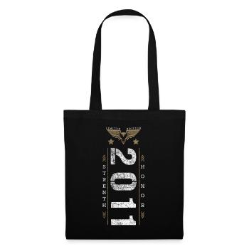 Limited Edition 2011 Strength and Honor Birthday - Tote Bag - black - Front