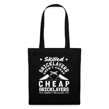 Masons Qualified masons are not cheap - Tote Bag - black - Front