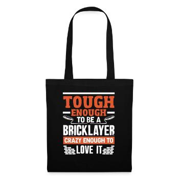 Maurer Tough Enough Crazy Enough Love It - Tote Bag - black - Front