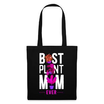 Amoureux des plantes Jardinage Maman Best - Sac en tissu - noir - Devant