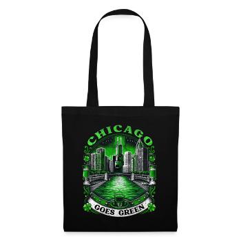 Chicago Goes Green - Tote Bag - black - Front