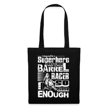 Barrel Racing I am A Barrel Racer - Tote Bag - black - Front
