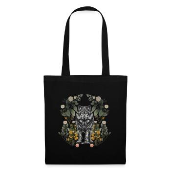Wolf Wolves Nature - Tote Bag - black - Front