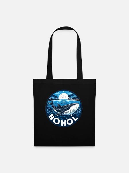 Bohol Walhai - Stoffbeutel - Schwarz