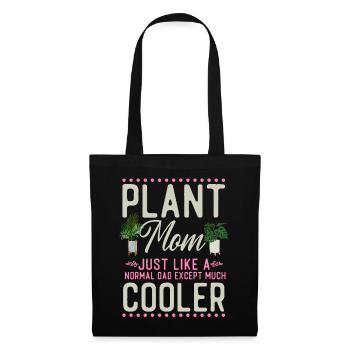 Plant Lover Gardening Mom Plant - Stoffbeutel - Schwarz - Vorne