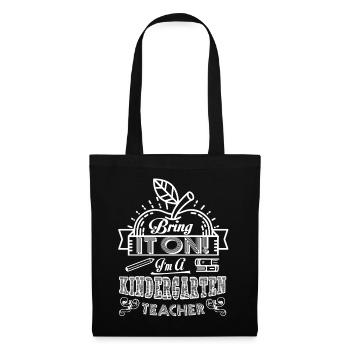 Kindergarten Teacher I am A Kindergarten Teacher - Tote Bag - black - Front