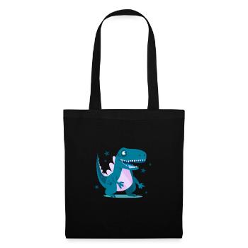 Dragon Dragon Enfant Enfants - Sac en tissu - noir - Devant