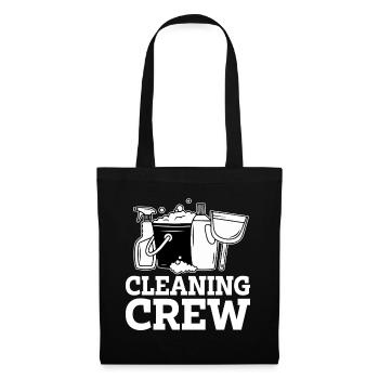 Cleaning Crew Funny Janitorial Housekeepers Maid - Tote Bag - black - Front
