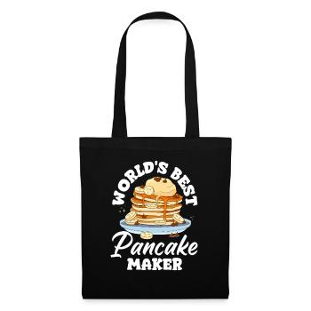 La meilleure crêpière du monde - Sac en tissu - noir - Devant