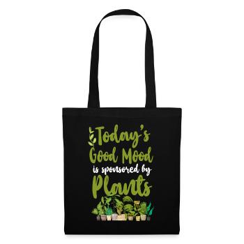 Plant Lover Gardening Today's Good - Stoffbeutel - Schwarz - Vorne