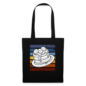 Retro Pancakes Breakfast Indulgence - Tote Bag - black - Front