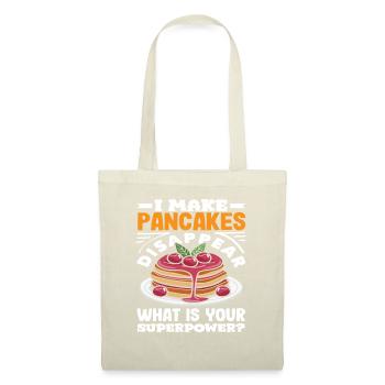 Je fais disparaître les crêpes superpouvoir - Sac en tissu - nature - Devant