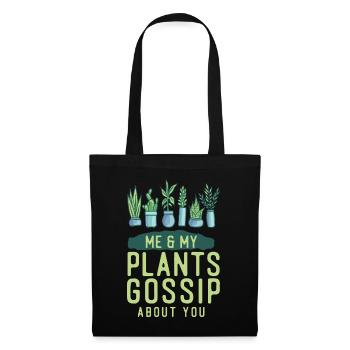 Plant Lover Gardening Me And My - Stoffbeutel - Schwarz - Vorne