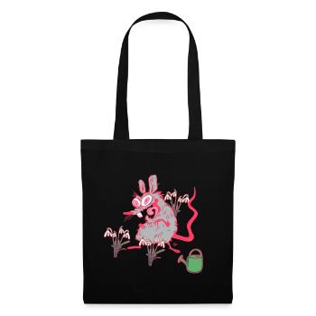 Garden Rat Snowdrop Spring Gardener - Tote Bag - black - Front