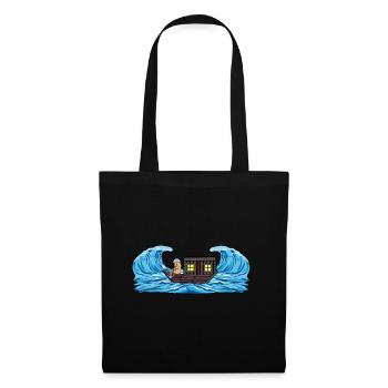 Adventure Travel Peanut Ship Excursion Traveler - Tote Bag - black - Front