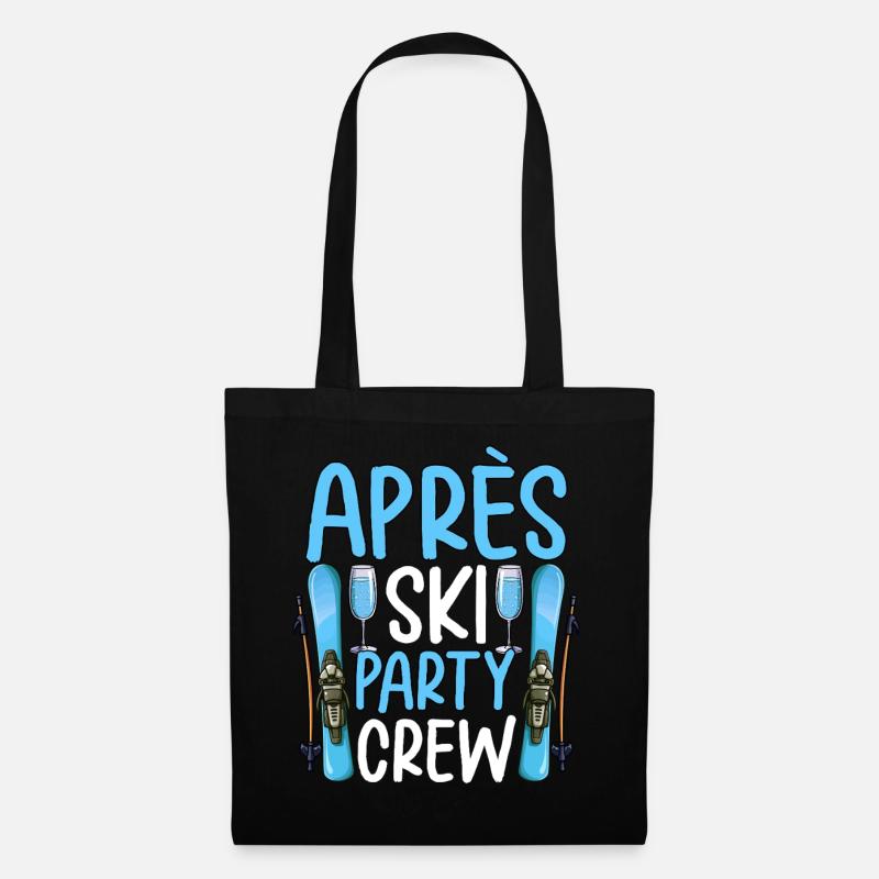 Apres Ski Party Crew - Stoffbeutel - Schwarz