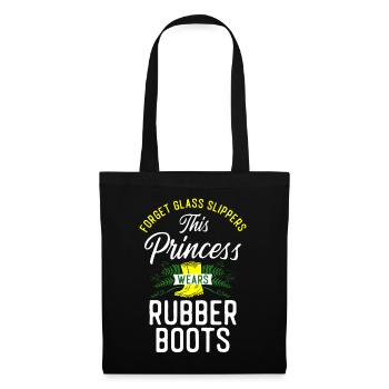 Amateur de plantes jardinier fille femelle - Sac en tissu - noir - Devant