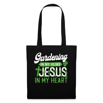 Plant Lover Gardening Jesus Faith - Tote Bag - black - Front