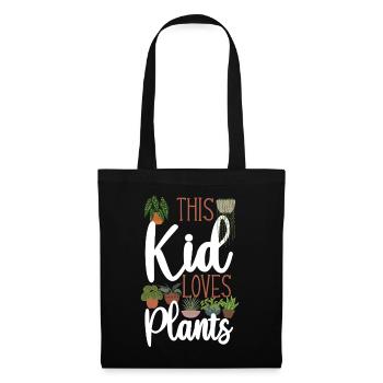 Plant Lover Gardening Kid This Kid - Tote Bag - black - Front
