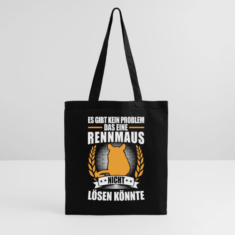 Gerbil solves my problems Rodent Gerbil Tote Bag