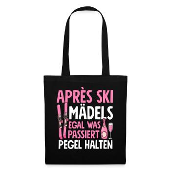 Les filles d’après-ski peu importe ce qui se passe Maintenir les niveaux - Sac en tissu - noir - Devant