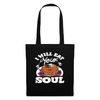 Pancakes I Will Eat Your Soul - Tote Bag - black - Front
