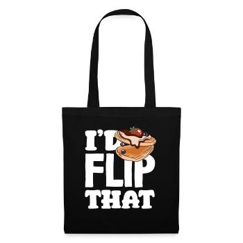 I'm flipping these pancakes - Tote Bag - black - Front