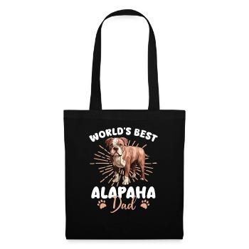 Alapaha Blue Blood Bulldog Groovy Alapaha Dad - Tote Bag - black - Front