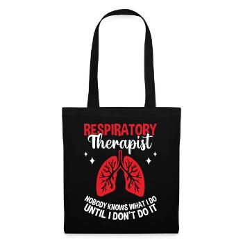 Personne ne sait ce que je fais jusqu’à ce que je ne le fasse pas drôle - Sac en tissu - noir - Devant