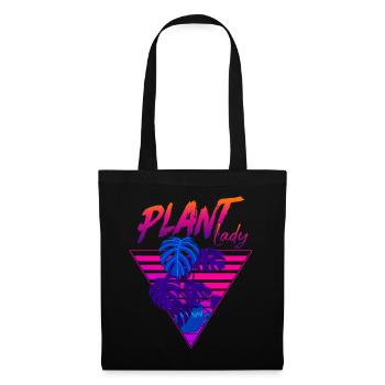 Plant Lover Gardening Mom Monstera - Stoffbeutel - Schwarz - Vorne