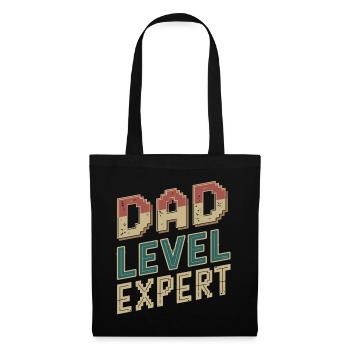 Geschenke Zum Vatertag Für Papa - Stoffbeutel - Schwarz - Vorne