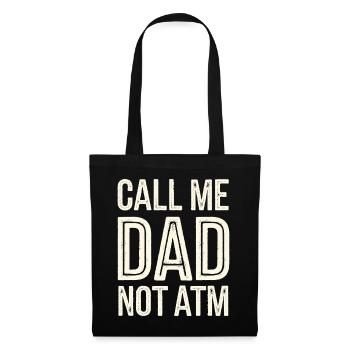 Geschenke Zum Vatertag Für Papa - Stoffbeutel - Schwarz - Vorne