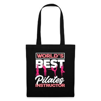 Pilates Best Instructor In The World - Tote Bag - black - Front
