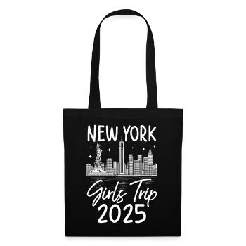 Girls Trip New York 2025 - Stoffbeutel - Schwarz - Vorne