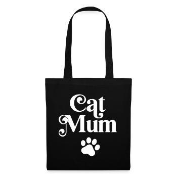 Cat Mum - Tote Bag - black - Front