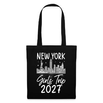 Girls Trip New York 2027 - Stoffbeutel - Schwarz - Vorne