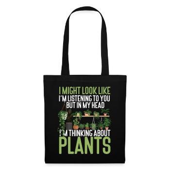 Plant Lover Gardening I Might Look - Tote Bag - black - Front