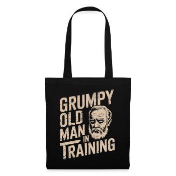 Grumpy Old Man Grumpy - Tote Bag - black - Front