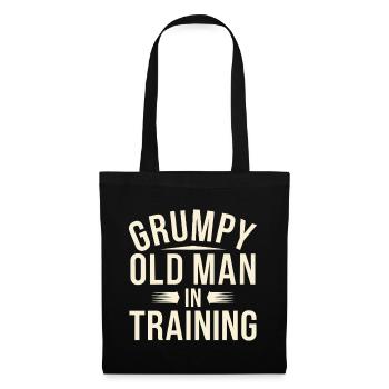 Grumpy Old Man Grumpy - Tote Bag - black - Front
