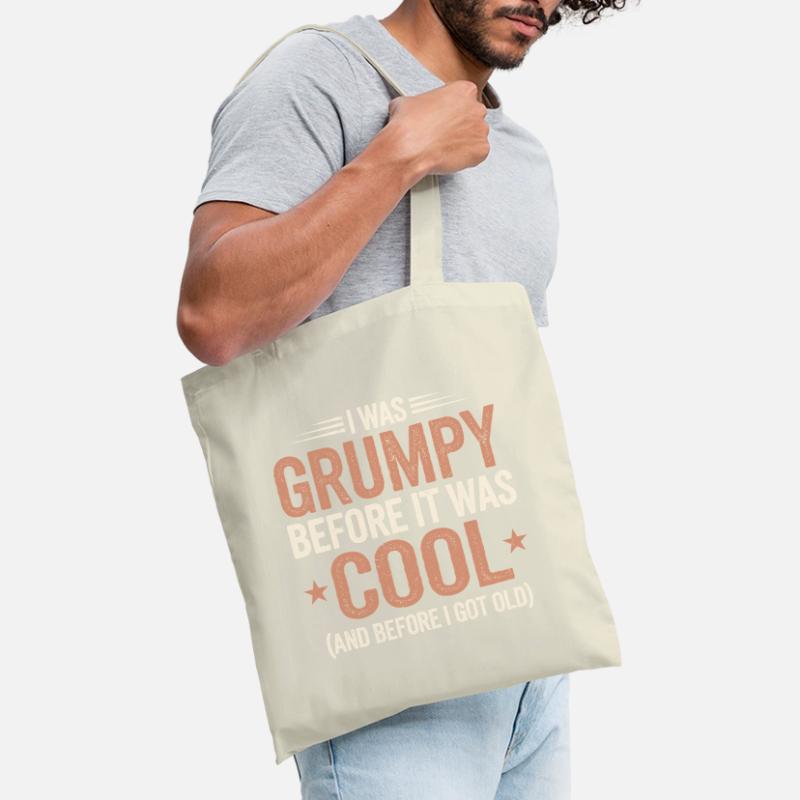 Grumpy Old Man Grumpy Tote Bag