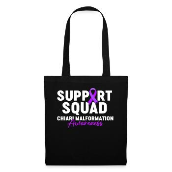 Support Squad Chiari Malformation Awareness - Tote Bag - black - Front