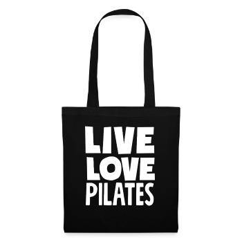 Pilates Life Love Balance - Tote Bag - black - Front