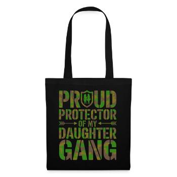 Geschenke Zum Vatertag Für Papa - Stoffbeutel - Schwarz - Vorne