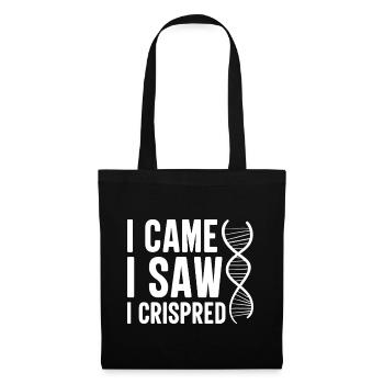 Crispr Microbiology Genetics DNA Test - Tote Bag - black - Front