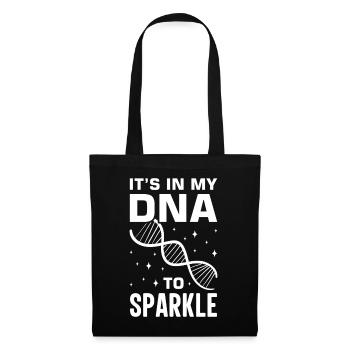 Crispr Microbiology Genetics DNA Test - Tote Bag - black - Front