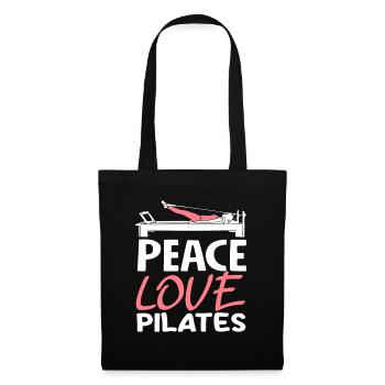 Pilates Peace Love Pilates Style - Tote Bag - black - Front