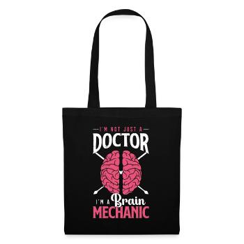 Neurochirurgien Je ne suis pas seulement un médecin, je suis neurologue - Sac en tissu - noir - Devant